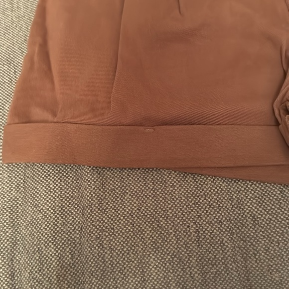 NWT Woman’s High waisted brown Shorts - Picture 3 of 8